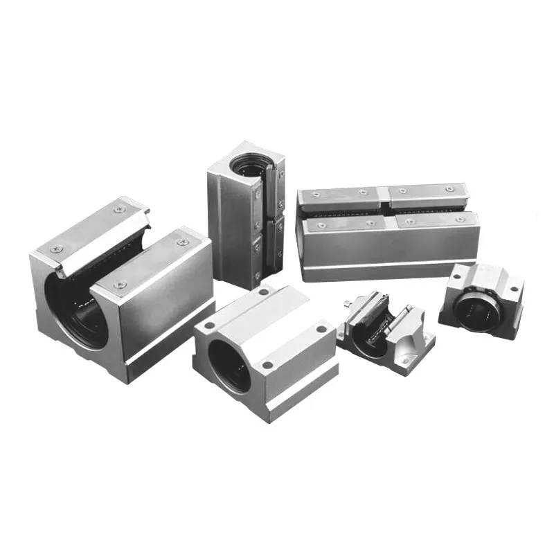 1pcs SBR10UU SBR12UU SBR13UU SBR16UU SBR20UU SBR25UU Blocco scorrevole cuscinetto lineare aperto per router CNC SBR Linear Guide Rail