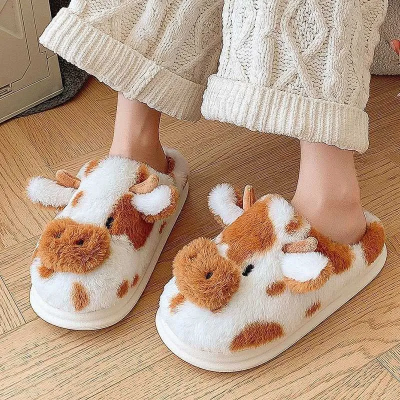 Kawaii Cartoon Cow Sneakers