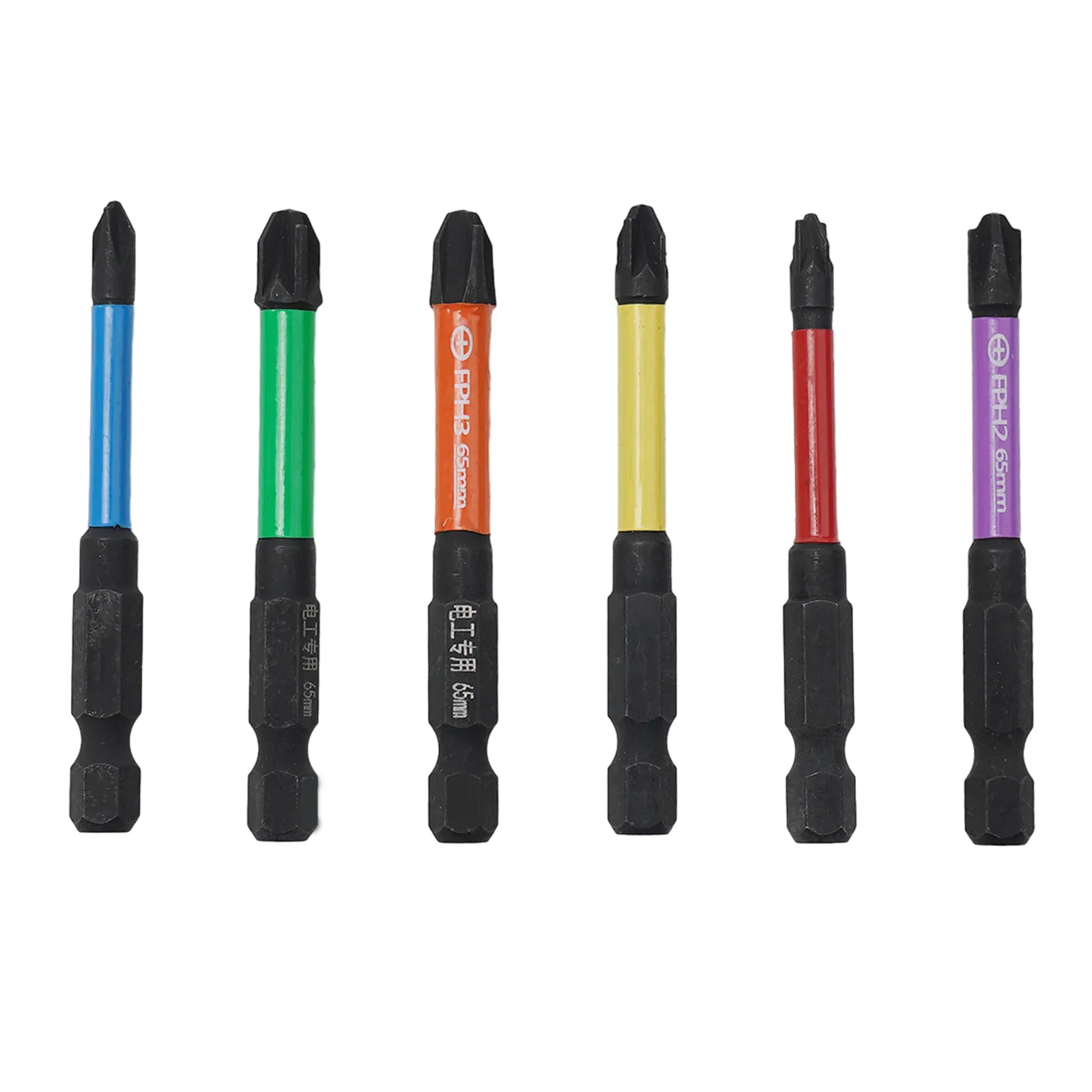 DHgate.com:65mm Magnetic Cross Screwdriver Bits Set (FPH1