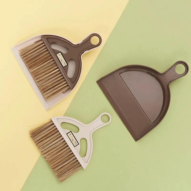 Mini Pet Cage Cleaning Set - Small Dustpan and Brush, Perfect for Bird ... - Pet Grooming Hamster Cage Cleaning Tools