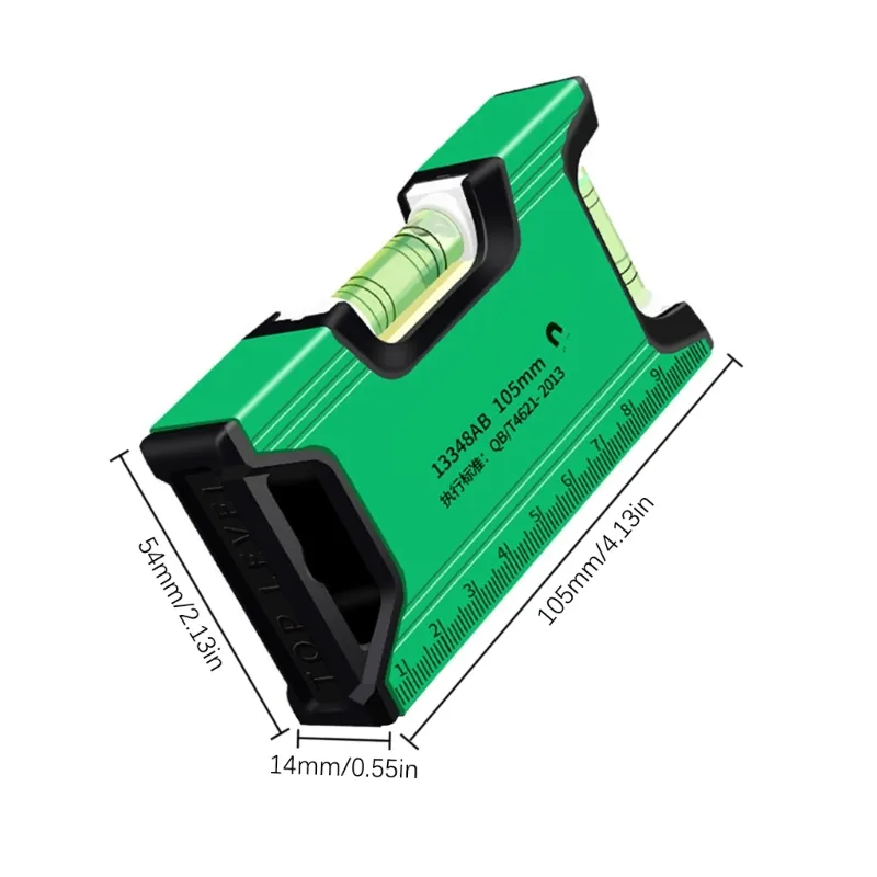 Small Bubble Level 1.14 × 0.39 × 0.39 in Miniature Square Spirit Level for Picture Frame Hanging from Level Measuring Instruments - price 0.19