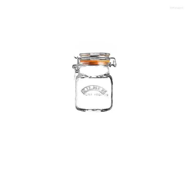 Storage Bottles Glass Sealed Jar Food-grade Jam Bottle Honey Tank Mini Pickle Trumpet