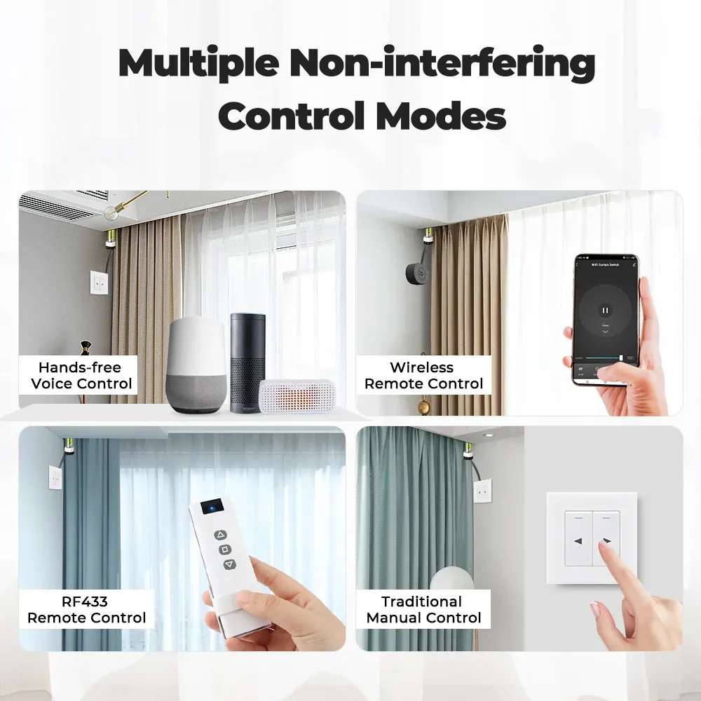 Smart Home Automation Roller Shutter Switch Module - Voice Control ...