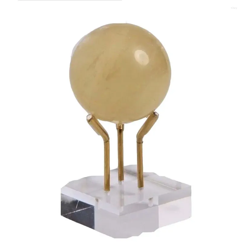 Decoratieve platen ARM -verzamelobjecten voor Ball Agate Minerals Rock Home Office Decor Display Holder Crystal Support Base Sphere Stand