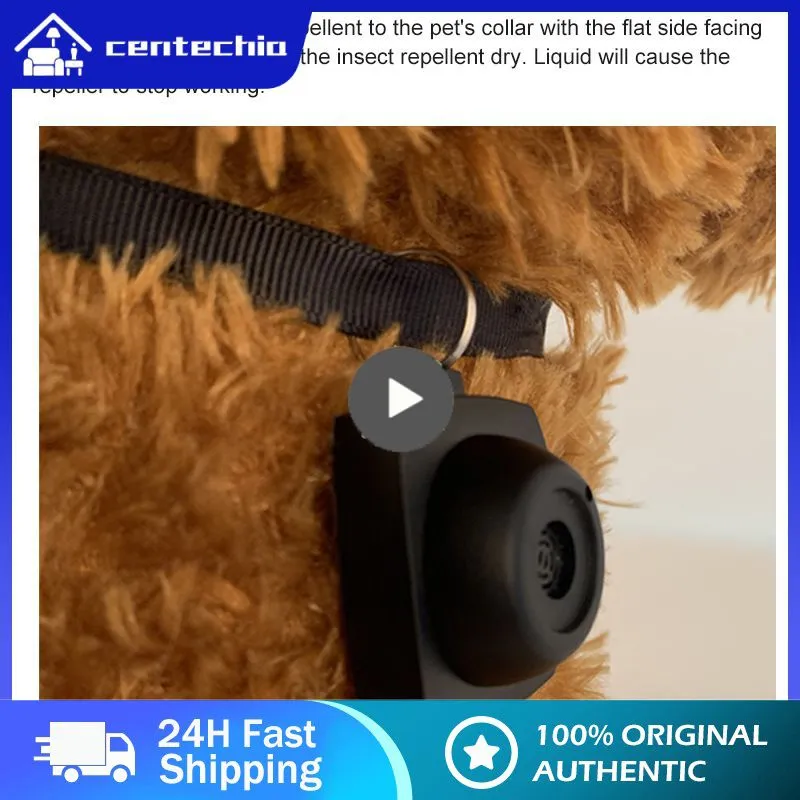 Upgraded Pet Flea and Tick Collar, Adjustable Ultrasonic Pet