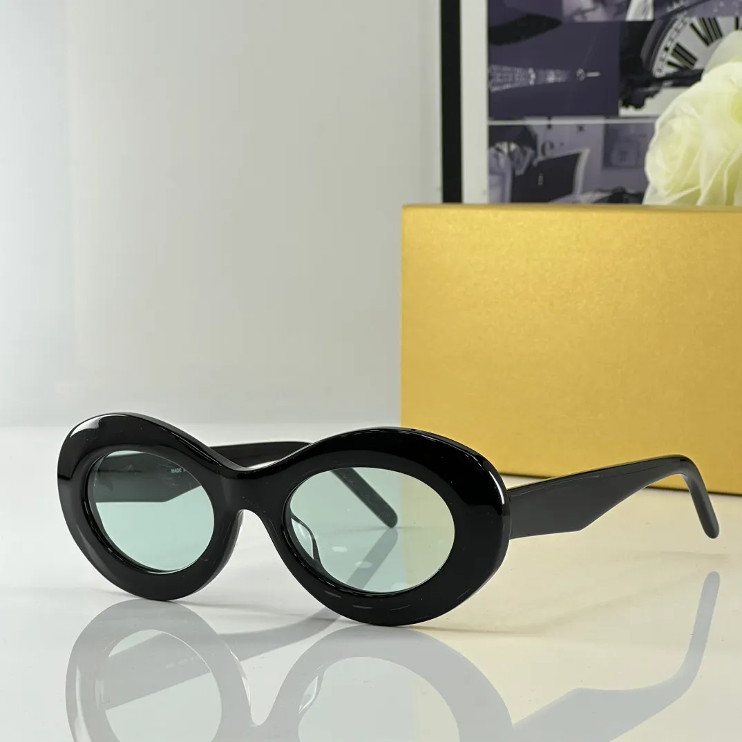 óculos de sol designers Mulher óculos ovais de óculos de sol clássicos de elegância européia e americana Ladies Óculos de sol Bom material