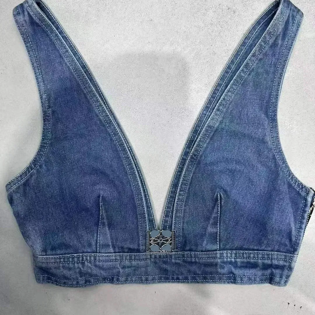 Tops per colture di lusso Summer Le donne rendono ricami sexy fuori spalla nere canotta canotta casual senza maniche centinaia di biancheria intensi