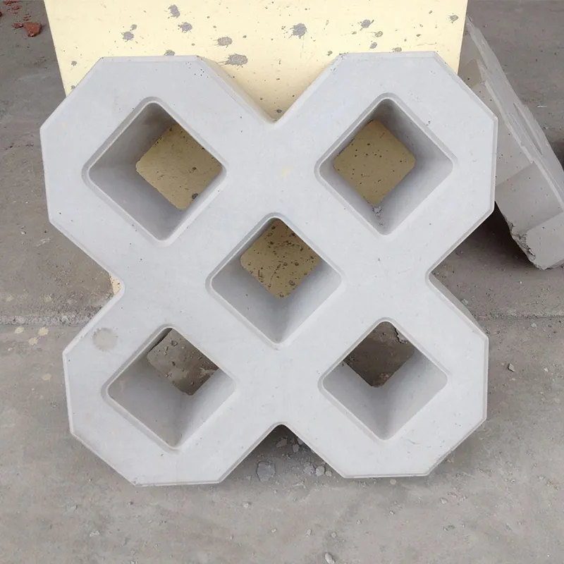 Route extérieure Pavement Pavage en caoutchouc Bloc en plastique Silicone interlock Tile Tile Plastique Moule