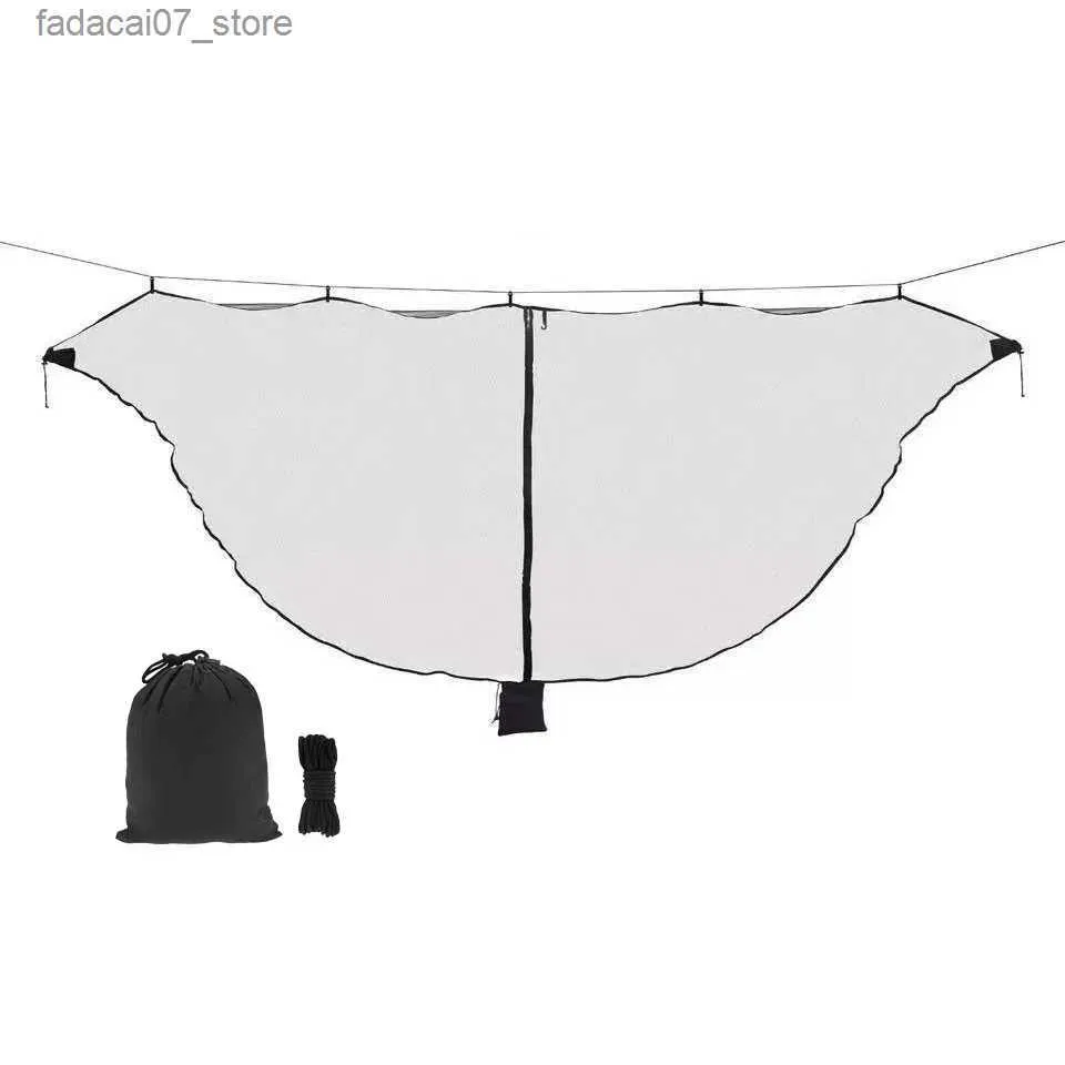 Hamacs Extérieur Voyage de voyage portable Suspension Suspension Mosquito Nets Camping Hamac Lits Lit NetSq