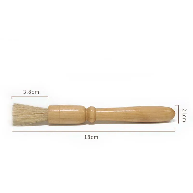 Деревянная ручка натуральная щетинка кофемашина щетка