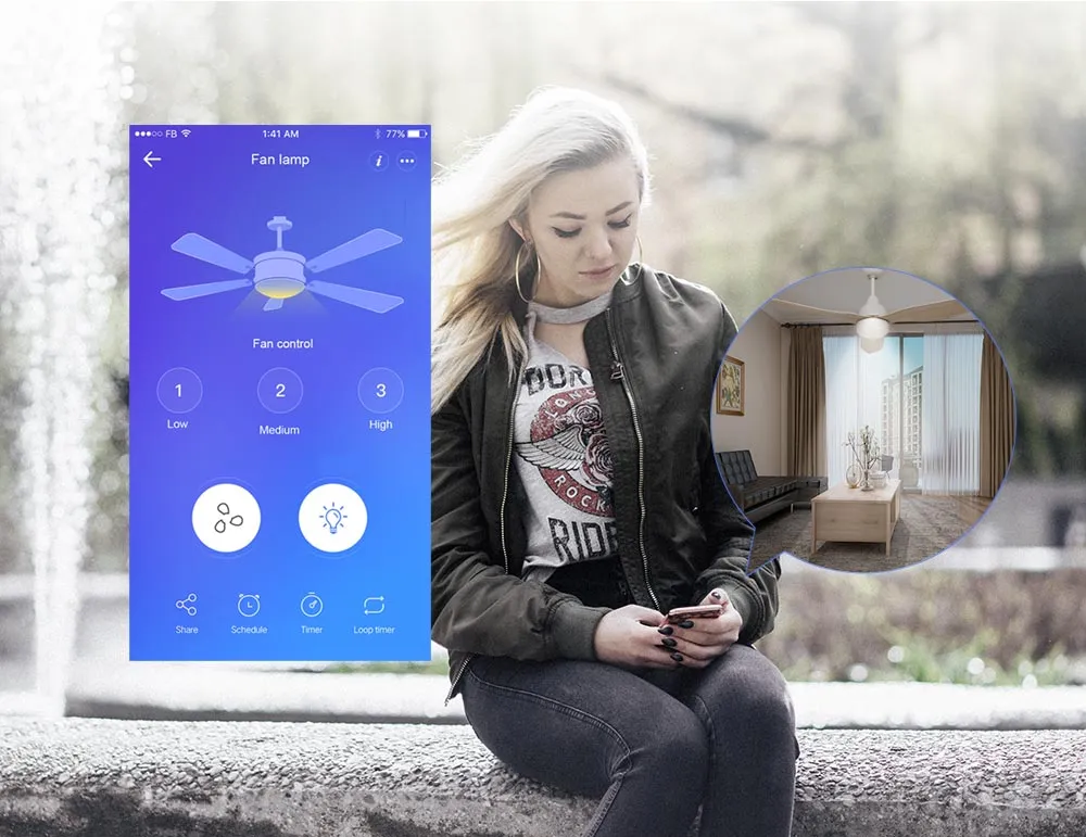 SONOFF iFan04: Wi-Fi Ceiling Fan And Light Controller