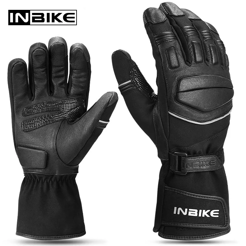 Gants de moto thermique d'hiver en hiver pour hommes gants de moto à vent pour les hommes gants d'équitation moteur moteur imperméable IM861