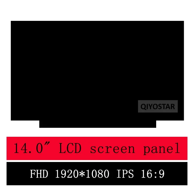 画面14 "スリムLEDマトリックスNV140FHMN4WラップトップLCDスクリーンパネルFHD IPS 100％SRGB 1920*1080p 30ピンEDP