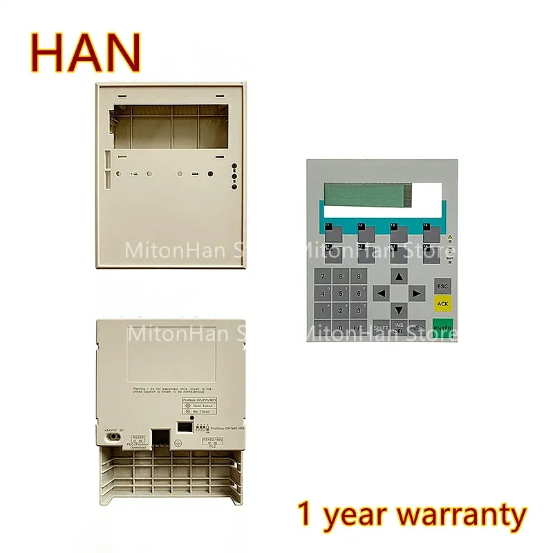 Panneaux pour OP7 6AV36071JC200AX1 6AV3 6071JC200AX1 COUVERNEMENT PLASTIQUE avant et arrière