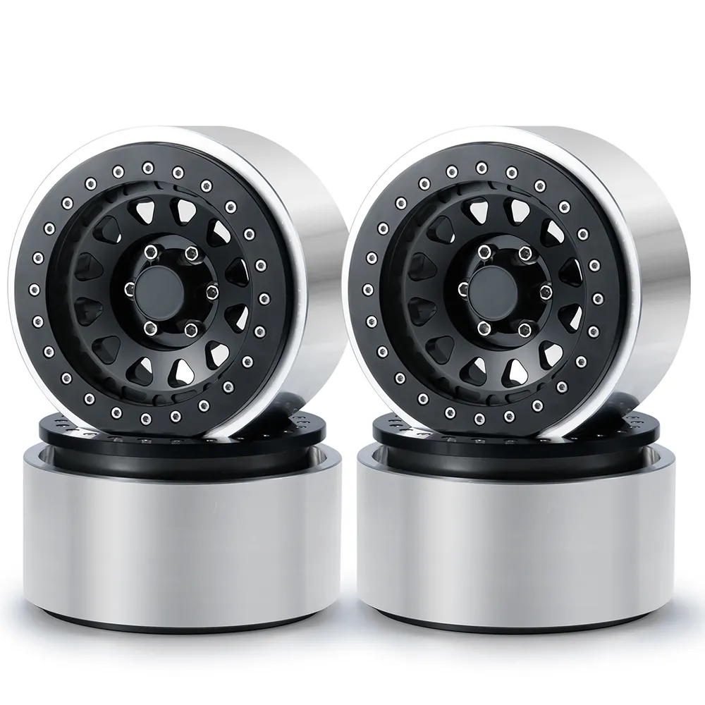 DHgate.com:4Pcs 2.9 Beadlock Aluminum Wheel Rims for 1:6 RC