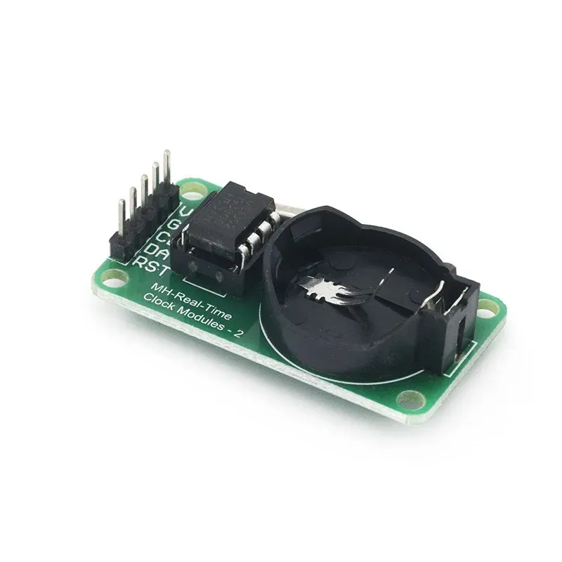 De nieuwe RTC DS1302 realtime klokmodule met CR2032 is van toepassing op Arduino wanneer de batterij wordt uitgeschakeld