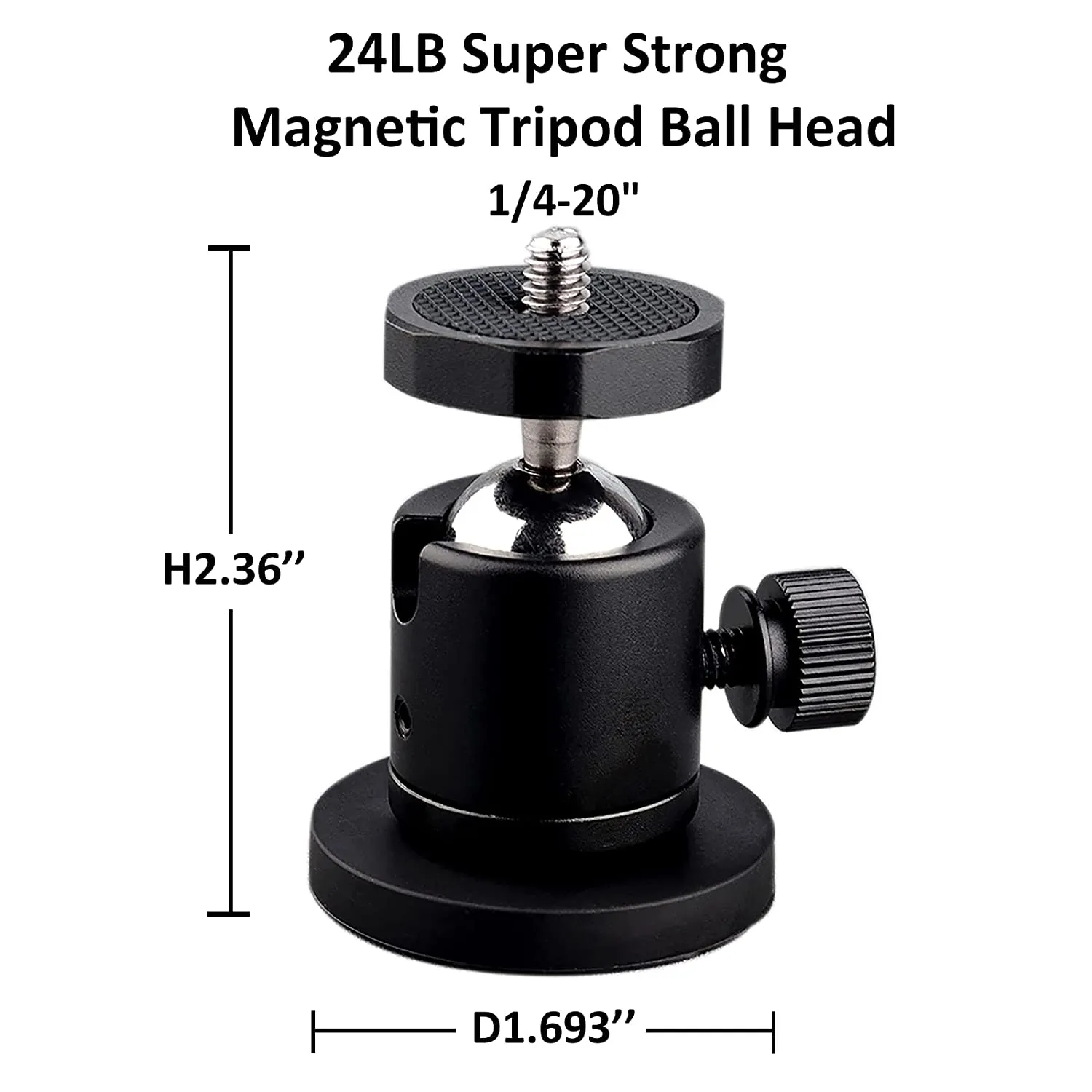 DHgate.com:Magnetic Camera Mounting Base with Ball Head Super Strong ...