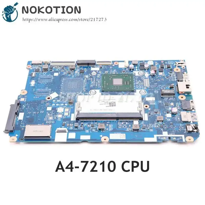 Материнская плата Nokotion 5B20L46291 CG521 NMA841 Основная плата Lenovo IdeaPad 11015ACL Материнская плата ноутбука DDR3 A47210 ЦП