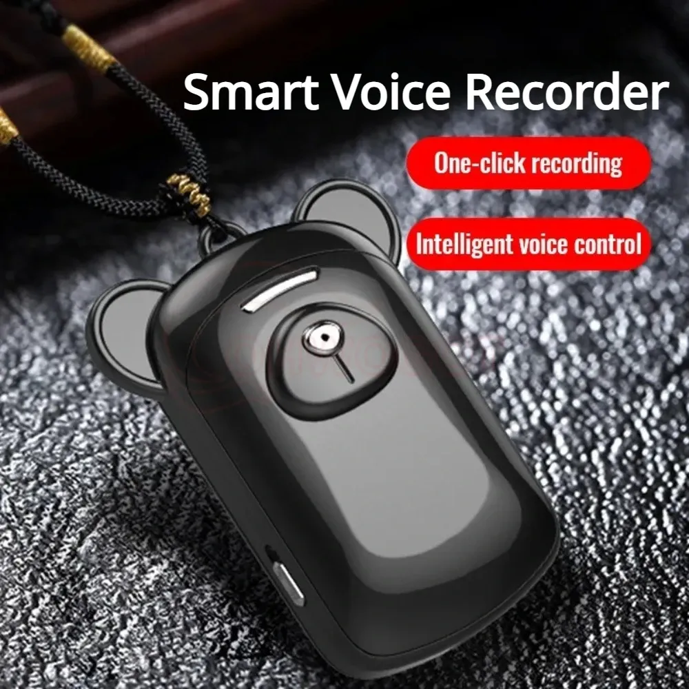 Players Mini Digital Voice Recorder Professional de alta qualidade HD Redução de ruído Device de gravação secreta MP3 player portátil