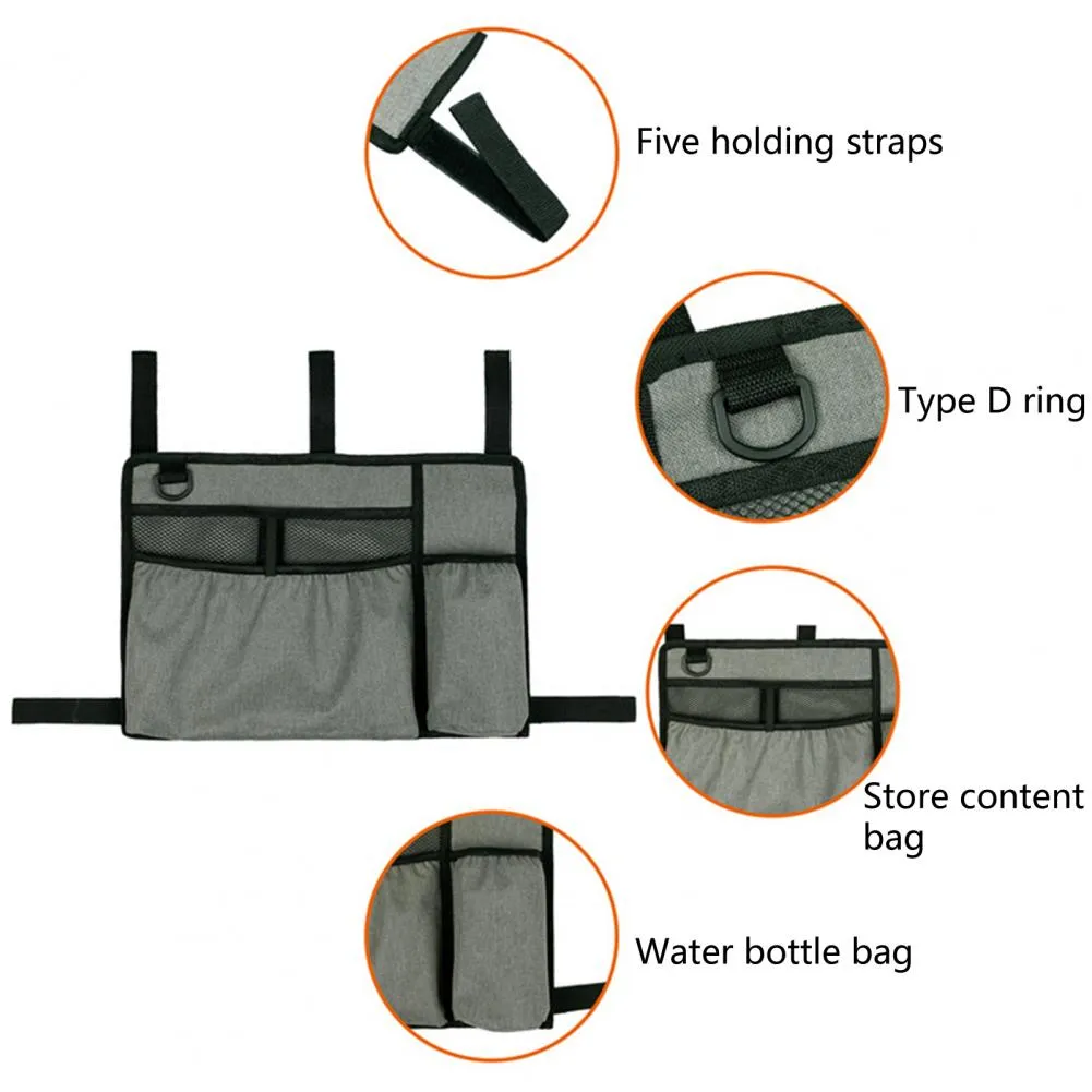 Walker Basket Useful Lightweight Wheelchair Storage Bag Wheelchair Rollator Accessory Basket Household Supplies