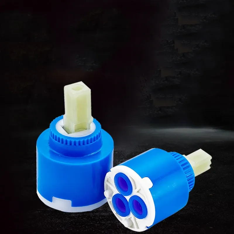 35mm 40mm Blue Bothroom/Basin/Kitchen Faucet Valve Ceramic Cartridge Valve MixerタップRepalceアクセサリー蛇口置換部品