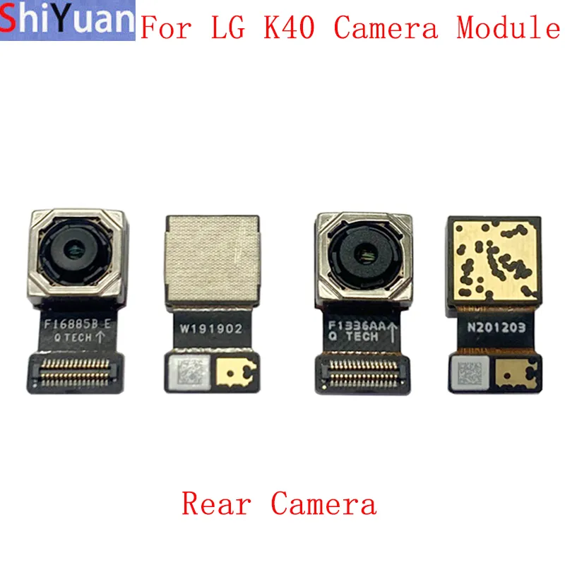 Rückseite Frontkamera Flexkabel für LG K40 Hauptdarsteller kleiner Kamera -Modul Reparaturteile