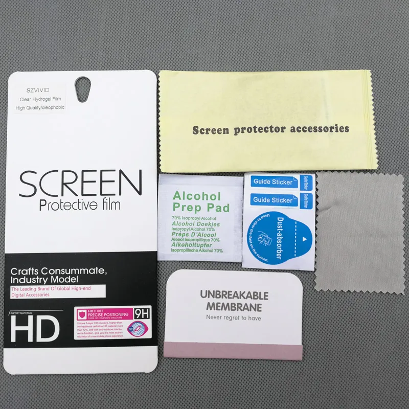 Hydrogelfilm voor Tecno Phantom v Fold Screen Protector Soft Protective Guard Transparant Clear Oleophobic