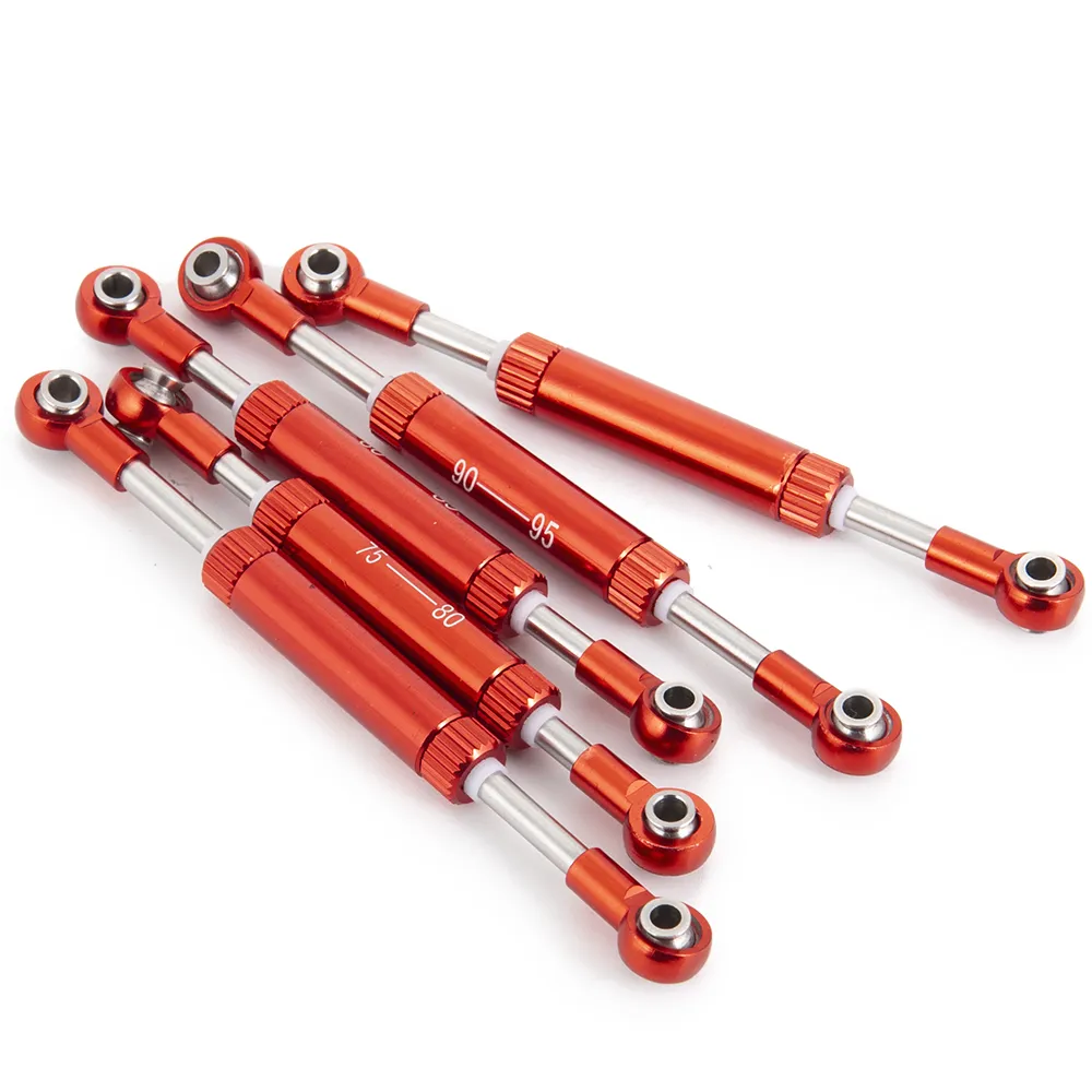 Adjustable Servo Link Pull Rod For 1/10 RC Crawlers - Fits Axial SCX10, TRX4, Redcat Gen8