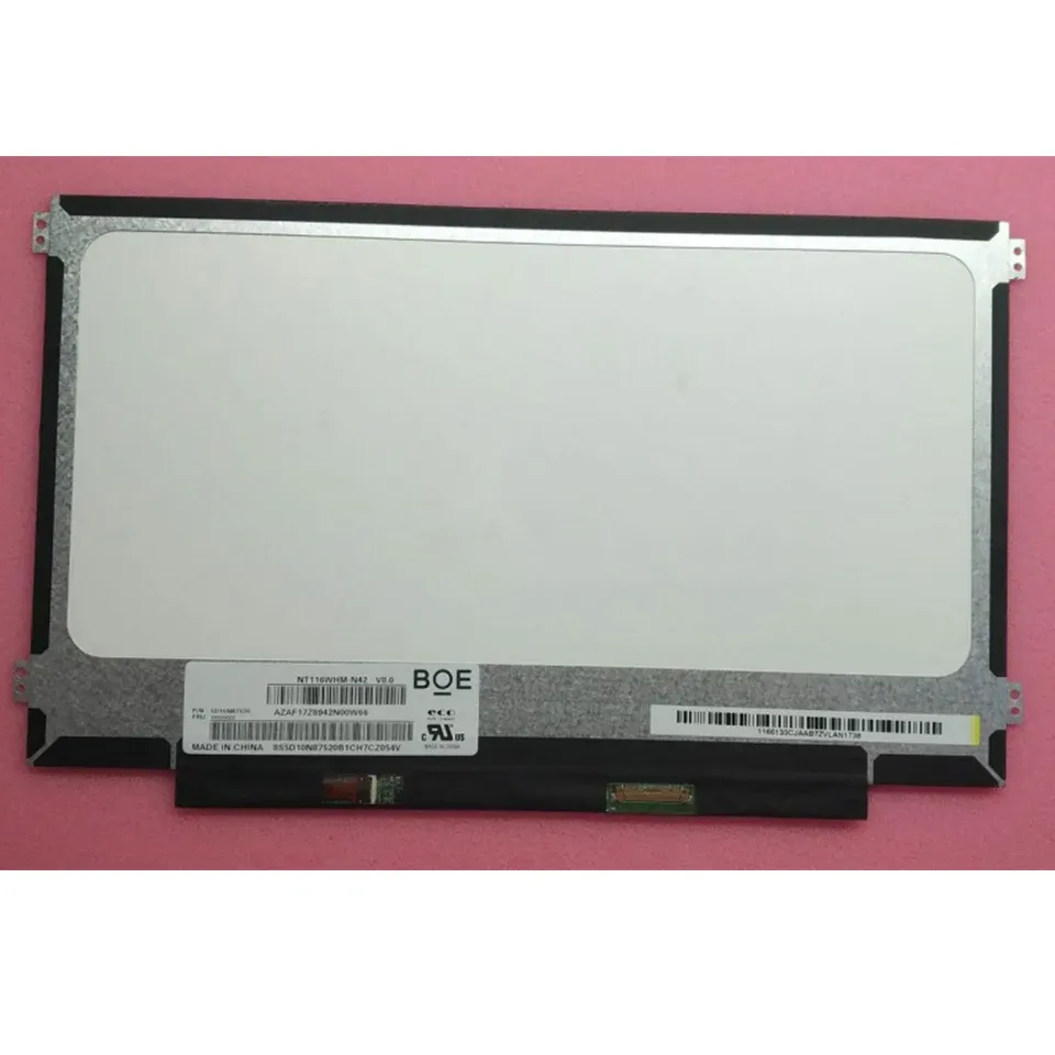 Scherm NT116WHMN42 V8.0 MATRIX VOOR LAPTOP 11.6 "HD 1366X768 SLIM SCHERM LCD LED Display 30 Pins Paneel Nieuwe vervanging