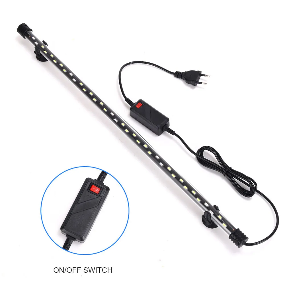 18-58 cm Light Aquarium LED INCIRO INFERIORE CLIP FACK LIGHT LIMINA LAMPAGGIO DI RAMITÀ SUGGERIMENTI LAMPAGGIO DI coltivazione 90-260V