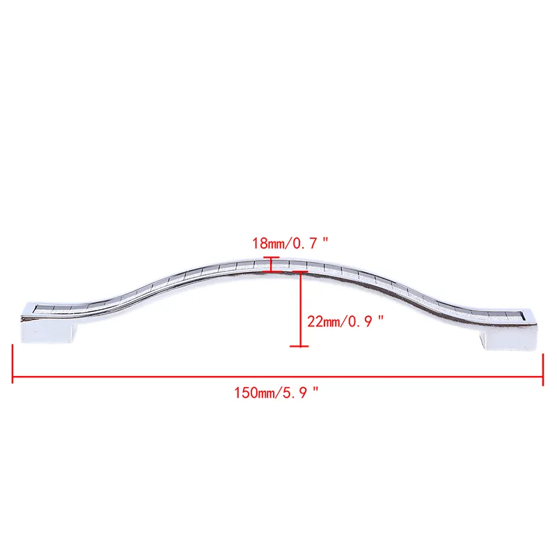 96/128mm Zine-Alloyクリスタルドア引き出し引きハンドルキャビネットプルハンドルキッチン引き出しノブ家具アクセサリー用