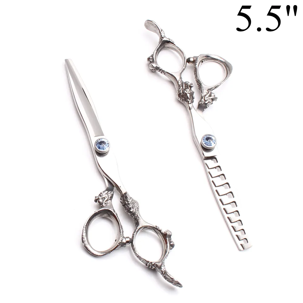 5.5" 6" 7" 7.5" 8" 440C Customized Logo Dog Scissors Pet Scissors Straight Scissors Thinninng Shears Grooming Scissors DIY C9107