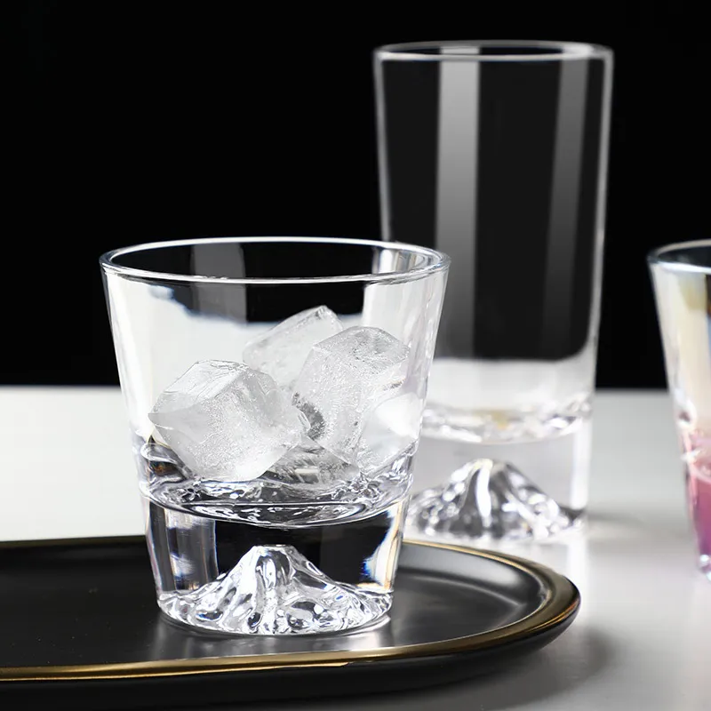DHgate.com:Japanese Wine Glasses: 2/1Pcs 3D Crystal Mountain