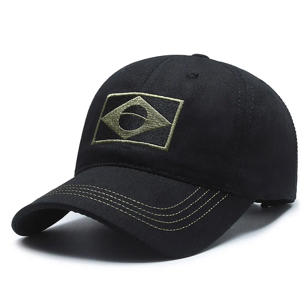 thumbnail image 2 of Decky Mens Plain Camouflage Baseball Cap - Adjustable Strapback, 100% Cotton, Lightweight For Hunting Or Casual Wear 2 of 5