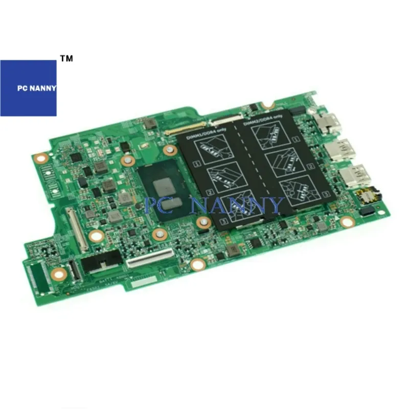 Moederbord voor Dell Inspiron 13 5378 5578 Laptop PC Moederbord 0W25G6 W25G6 Intel Core I37100U DDR4 Notebook Mainboard