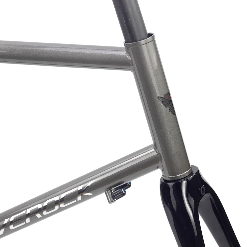 Silverock Steam Chrom Frame Fork 451 406 20 "1 1/8" Minivivelo Disciper u Bremse Urban Erwachsener Klassiker Bikes Frameset