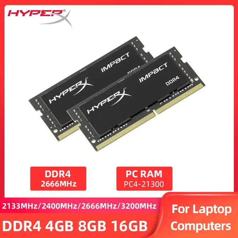 RAMS DDR4 MEMORIA RAM 4GB 8GB 16GB 2133MHz 2400MHz 2666MHz 3200MHz Memoria per laptop SODIMM 260PIN 1.2V DDR4 RAM Notebook Memoria del notebook RAM Memoria