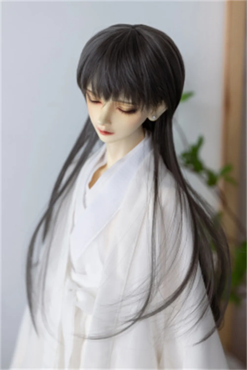 BJD/SD WIGマルチカラー高温シルクウィッグ1/3,1/4,1/6 BJDドールアクセサリー（人形なし）