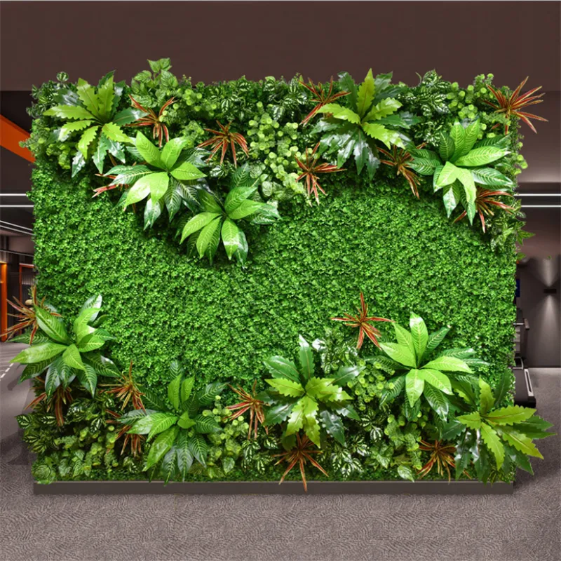 Grüne Künstliche Pflanzen Wand Panel Plastik Im... Von 21,2 €