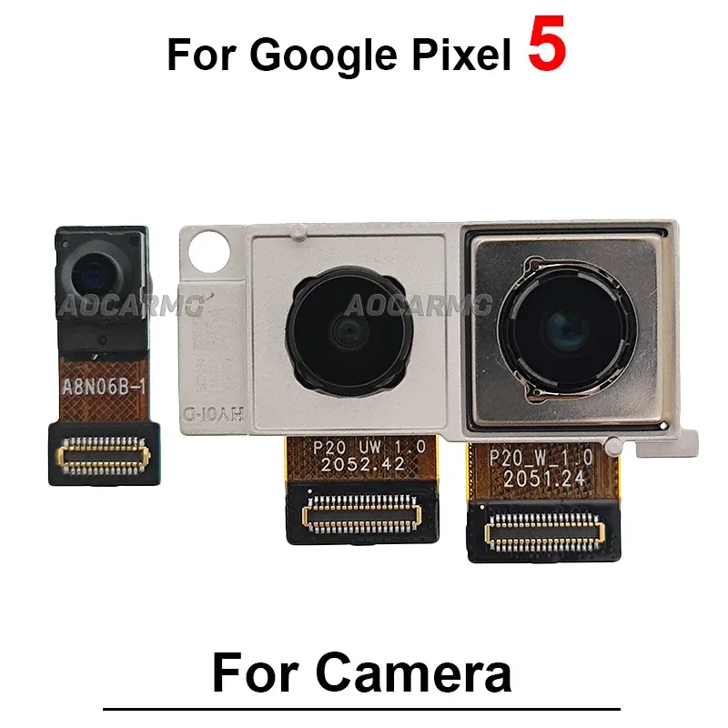 Câmera frontal voltada para o google pixel 6 pro 5 4 3 xl 4xl 4a 4g 5g 6pro traseiro traseiro câmera principal peças de substituição de cabo flexível