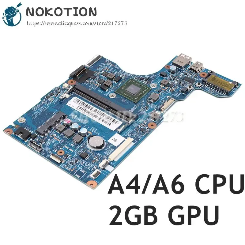 Moderkort Nokotion för Acer Aspire V5122P Laptop Motherboard A4/A6 CPU 2GB RAM ombord NBM8W11001 48.4LK02.011