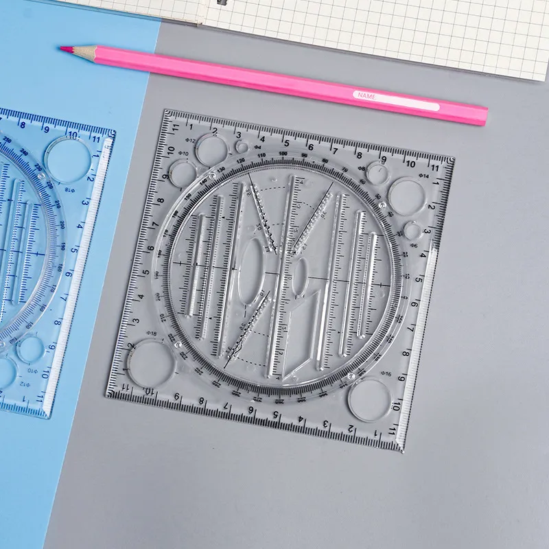 Multifunctional Rotating Circle Drawing Tool - Precision Protractor ...
