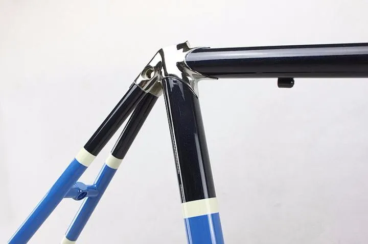 楽天市場】ツーリング自転車フレームレイノルズ525銅メッキ