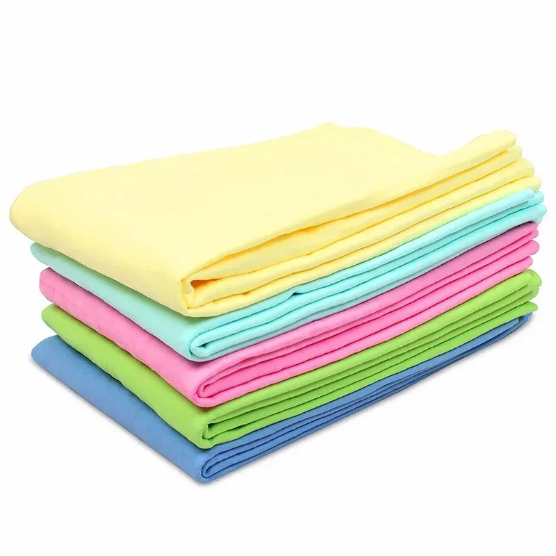 Super Absorbent Towel Magical Auto Care Suede Chamois Towels Car Cleaning Towel Wash Cloth Car Wash Brush Cleaning- for Magical Auto Care Towels