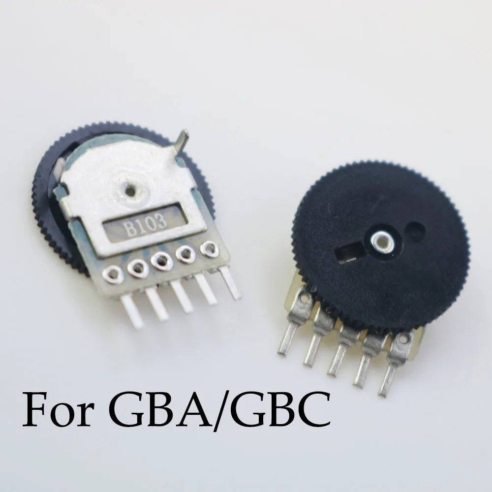 Yuxi высококачественный объемный переключатель для Game Boy для GB GBC GBA Motherboard Motherboard Potentiometer Замена деталей