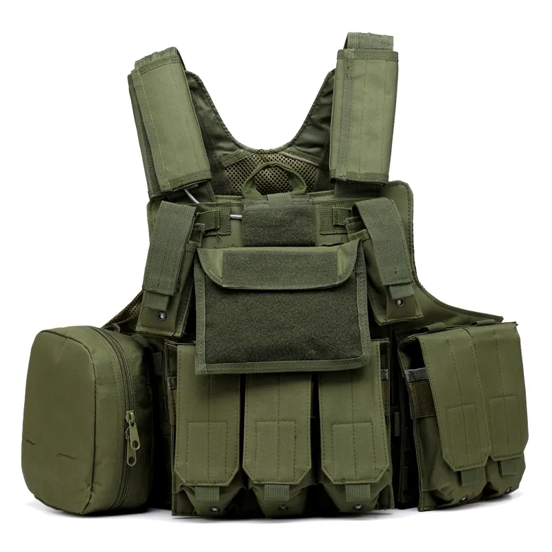 Taktische Molle Ciras Weste Plattenträger Brust Rig Airsoft Weste Militärpaintball Jagd Weste Mag Beutel Beutel Rüstung