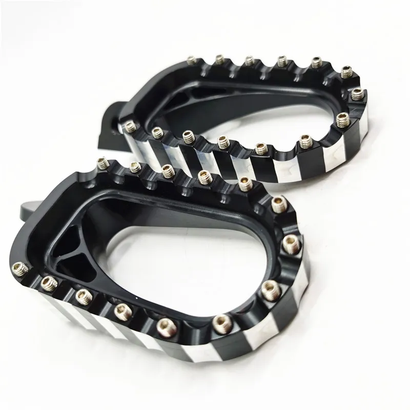 DHgate NC700X NC750X Motorcycle Front Foot Pegs Rest CNC Aluminum Black Pair Automobiles Motorcycles