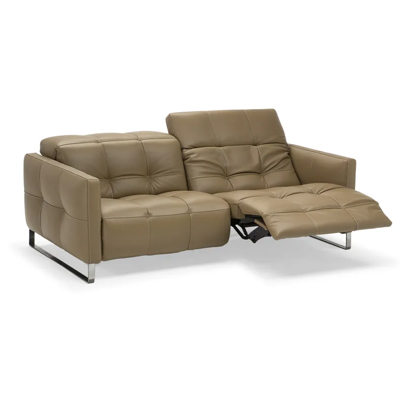 electric recliner relax theater living room Sofa bed 2 seat functional genuine leather couch Nordic Cinema door to door delivery