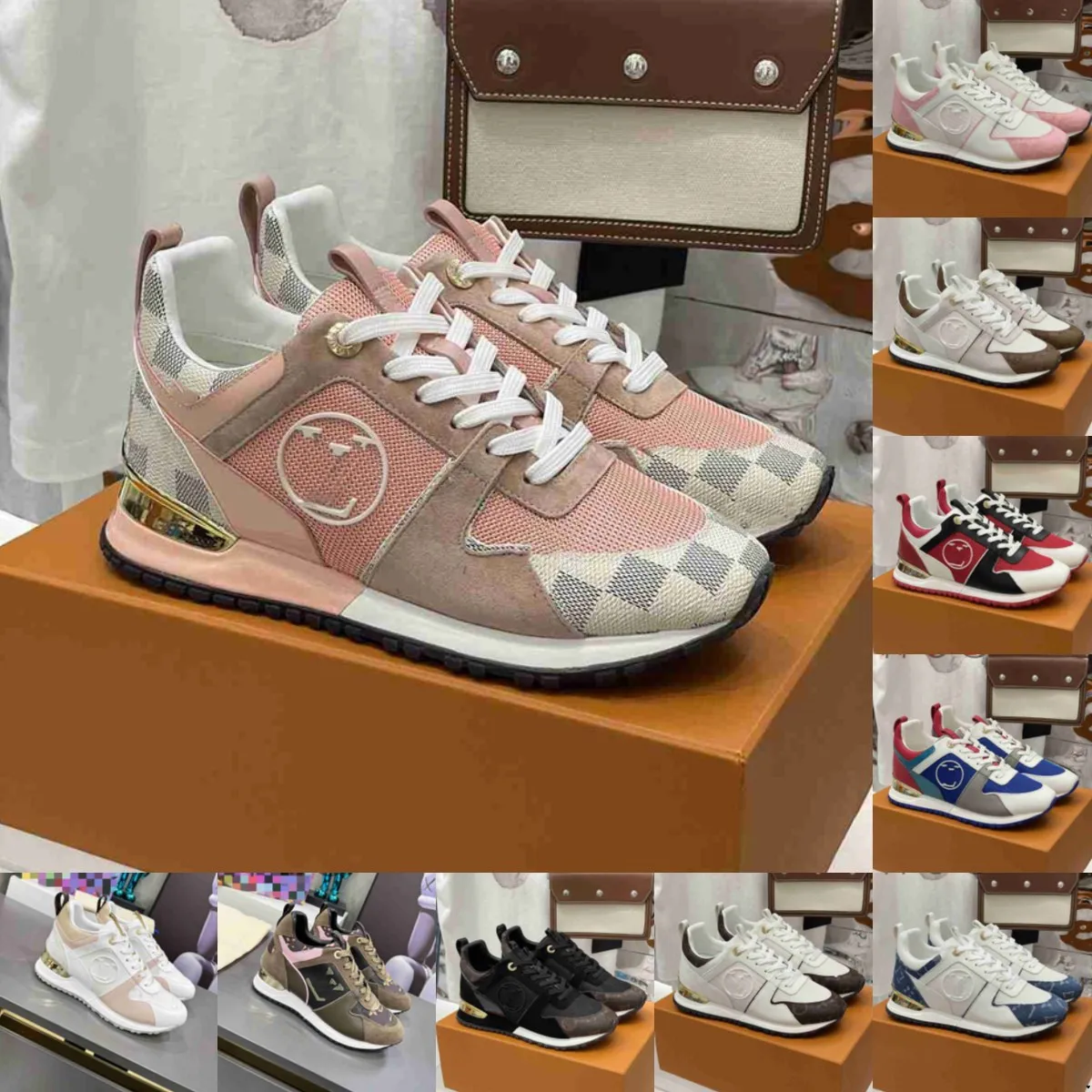 2024 Scarpe casual designer di lusso in vendita top rosse basse basse piatti piatti piatti piatti neri blu in cambio argento diamanti da donna da donna sneaker per la scarpa da sposa con sacchetto per polvere 35-45