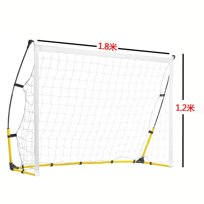 Bärbar snabbmontering fotbollsmål utomhus vuxen barn fotboll sport träning dörr hem professionell fotbollsutrustning
